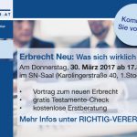 Die Salzburger Notare informierten über das neue Erbrecht im SN-Saal.